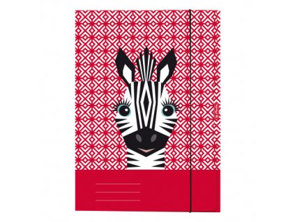 Desky s gumou A4, Zebra, Cute animals