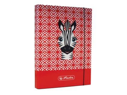 Box na sešity A5 - Cute animals - zebra