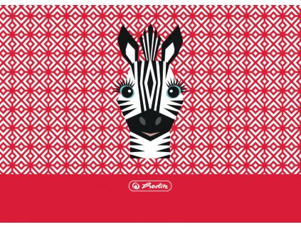 Desky na číslice - cute animals - zebra