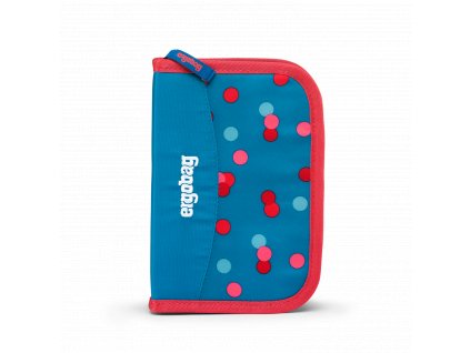 Ergobag školní penál Blue Rose – 20 dílný set