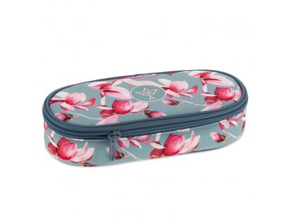 Školní penál Ars Una Rosy Magnolia oválný
