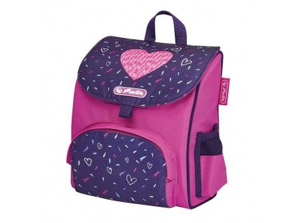 Batůžek předškolní Mini Softbag - srdce
