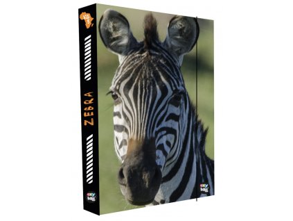 Box na sešity A4 Jumbo Zebra