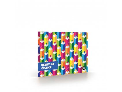 Desky na číslice Pastelky – barevné a praktické A5 | e-prvnacek.cz