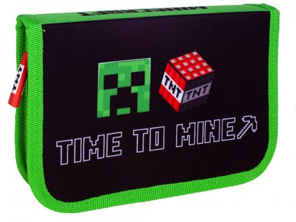 Školní penál Minecraft Time to mine 1 zip