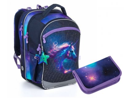 Školní batoh Topgal Unicorn COCO 24006 SET SMALL