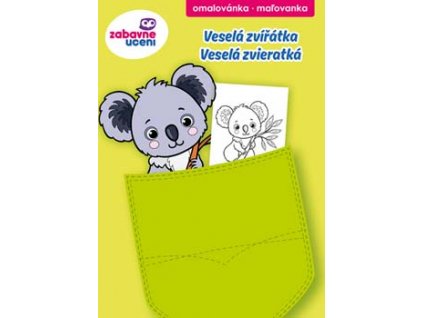 Zábavné omalovánky - Veselá zvířátka