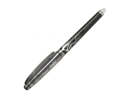 Gumovací pero - FriXion Point - 0,5 černé