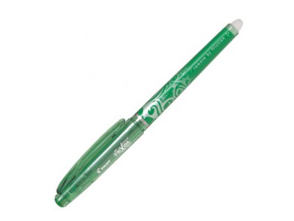 Gumovací pero - FriXion Point - 0,5 zelené