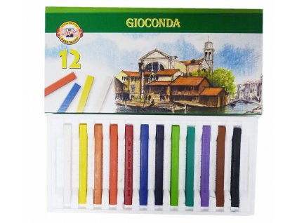 Křídy olejové GIOCONDA 12 barev