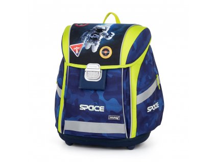 Školní aktovka s kosmonautem 900g oxybag - PREMIUM LIGHT Space