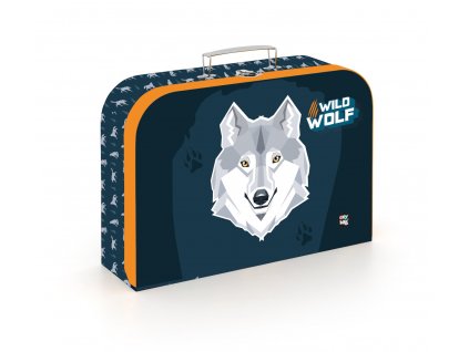 Oxybag školní kufřík pro kluky – Vlk 34 cm