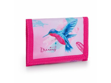 Dětská textilní peněženka - Kolibřík 2023