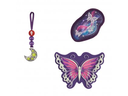Doplňková sada Magic Mags Step by Step – Butterfly Night Ina k aktovkám a batohům