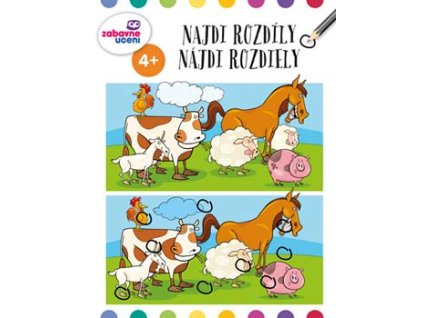 Sešit A4 - Najdi rozdíly