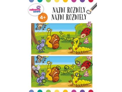 Sešit A4 - Najdi rozdíly II.