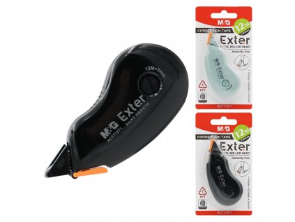 korektor paska m g exter 5 mm x 12 m 2 barvy