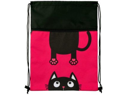 Sáček na tělocvik Stil Crazy Kitten