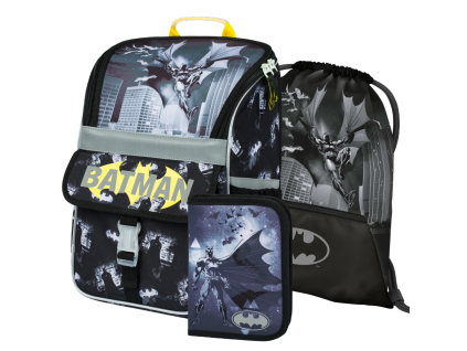 školní set pro prvňáčky s batmanem