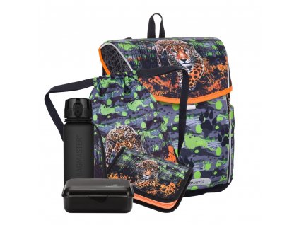 Školní aktovka pro prvňáčky Bagmaster Velký SET PRIM 24 B