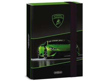 Box na sešity A5 Ars Una Lamborghini 24 zelený