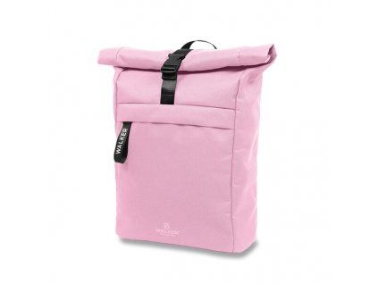 Školní a městský batoh Walker Roll Top Blush