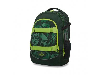 Školní batoh Walker Fame Uni Camo Green