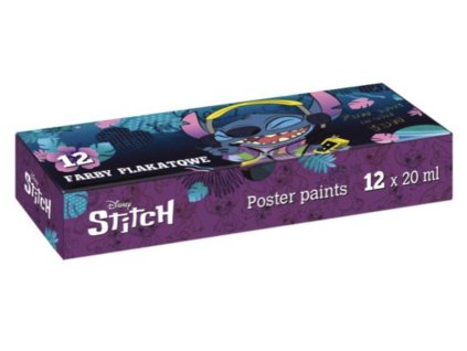 Temperové barvy Stitch – 12 × 20 ml