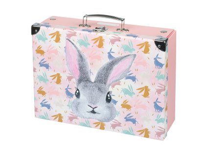 Baagl skládací školní kufřík Bunny