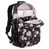 Studentský batoh Ars Una Flowery Black AU-14 3