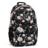 Studentský batoh Ars Una Flowery Black AU-14