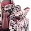 Studentský batoh Ars Una Flowery Pink AU-6 9