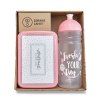 Set Zdravá lahev 0,7 l a box Zdravá sváča – Fresh růžová 2