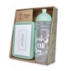 Set Zdravá lahev 0,7 l a box Zdravá sváča – Fresh olivová 1