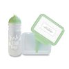 Set Zdravá lahev 0,7 l a box Zdravá sváča – Fresh olivová