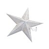 Dekorace hvězda 60cm bílá papír
