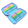 Školní penál dvoupatrový plný Jumper Stitch Pastel 2
