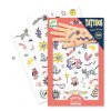 Dětské tetování Djeco Šťastné dny – svítící ve tmě (2 archy)