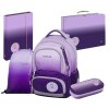 Školní batoh OXY NEXT Ombre Purple 2025 ve velkém setu