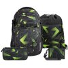 Školní batoh coocazoo PORTER v setu, Lime Flash certifikát AGR