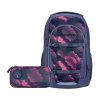 Školní batoh coocazoo EVERY v setu s penálem, Berry Marble