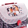 Školní aktovka pro prvňáčky Ars Una -  Koně Born to ride magnetic