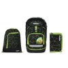 Školní batoh Ergobag v setu Fluo race