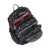 Studentský set Bagmaster NOMAD 25 A černo-bílý – batoh + penál