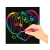Miss Melody Magic Scratch – škrabací sešit 15 × 13,5 cm 2