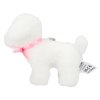 Top Model – Plyšový přívěsek bílý pejsek s růžovou mašlí 3