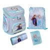 Školní set Frozen – 5dílný set s aktovkou a vybaveným penálem