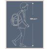 Školní batoh Baagl Core Uni Black 11