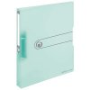 Pořadač A4 mint Easy Orga (Herlitz) – dvoukroužkový transparentní PP, 4 cm