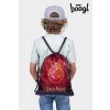 Sáček na přezůvky Baagl Harry Potter Bradavice – vínový, 36×46 cm 5